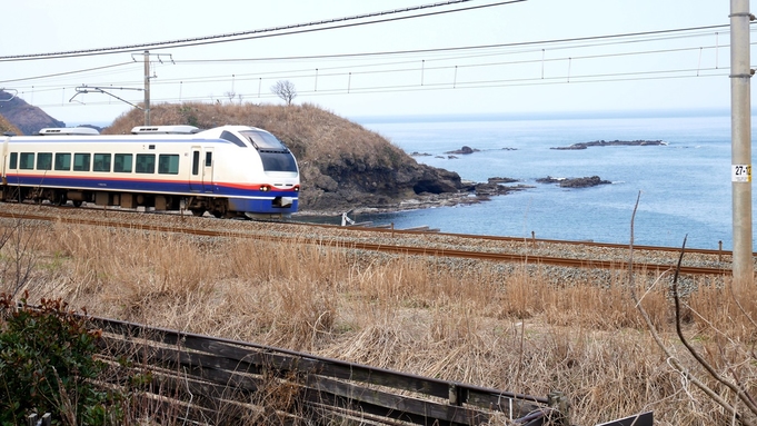 【素泊まり】柏崎駅車で10分！海と夕日が目の前！ビジネス・レジャーに気軽に滞在♪